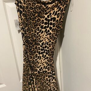 Windsor Brown Leopard Print Dress
